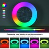 HUMHOLD 24 Inch Smart Ceiling Fan with RGB Lights and Remote/APP/Voice Control - 3 of 4