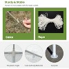 FDW Party Tent Portable Outdoor Canopy Tent Sturdy  Easy Assembly Outdoor Tents for  Wedding Partfor Camping Shelter BBQ Cater Events Beach - 4 of 4