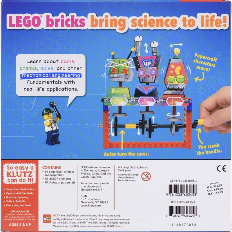 Klutz LEGO(R) Gear Bots Book Kit, 3 of 4