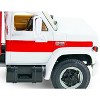 GMC 6500 Stake Truck White and Red 1/34 Diecast Model by First Gear - 2 of 3