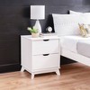 Powell Set of 2 Pensy 2 Drawer Nightstands - image 3 of 4