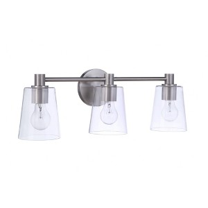 Craftmade Lighting Emilio 3 - Light Vanity in  Brushed Polished Nickel - 1 of 1