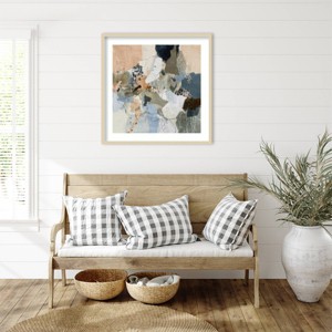 Amanti Art Terra Mirrors I by Urban Road Wood Framed Wall Art Print - 1 of 4