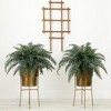 Nearly Natural 34-in Artificial River Fern Plant in Metal Planter with Stand DIY KIT (Set of 2) - 3 of 4