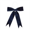 Navy Blue Holiday Bow (Set of 2) - 3 of 3