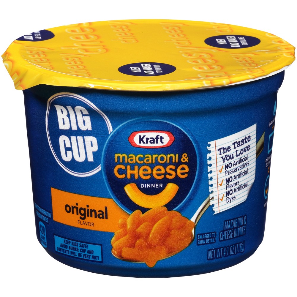 UPC 021000025763 product image for Kraft Big Bowl Mac & Cheese - 4.1oz | upcitemdb.com