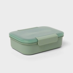 Plastic Bento Box with Utensil - Room Essentials™ - 1 of 3