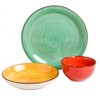 Gibson Home Color Speckle 12-Piece Stoneware Dinnerware Set - 4 of 4
