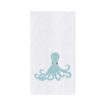 C&F Home Octopus French Knot Flour Sack Kitchen Towel