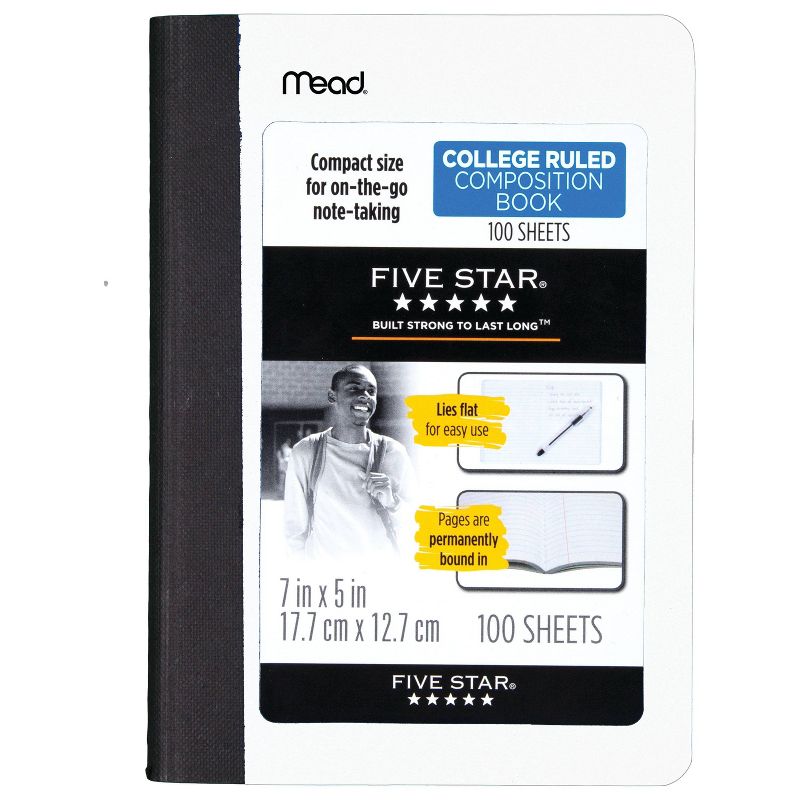 Mead 5x7 Spiral Subject Notebook Assorted Colors, 2 of 14