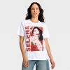 Latino Heritage Month Adult Graphic Selena Short Sleeve T-Shirt - White - 2 of 3
