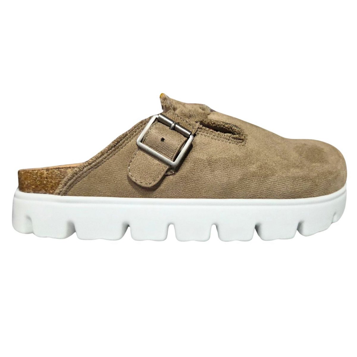 Женские сабо Very G Womens Cali Mule Slip On Shoe, Taupe (8) — фото 2