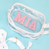 Horizon Group Clear White Plastic Single Zip Travel Pouch - 2 of 4