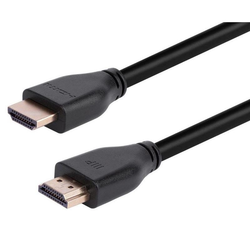 Monoprice 8K HDMI 2.1 Cable - 3 Feet - Black | Certified Ultra High Speed, 8K@60Hz, 48Gbps, Compatible with Sony PS5 / PS5 Digital Edition / Microsoft, 1 of 7