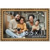PosterPalooza | 16.5x11.7 Wood Antique Frame with UV Acrylic, 4 Finishes: Bronze, Gold, Silver, and Black - 2 of 4