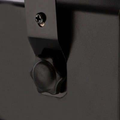 Black 7" LED PAR Light Fixture with DMX Control