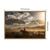 Amanti Art Cowboy By Day and Night I by PHBurchett Framed Canvas Wall Art - 4 of 4