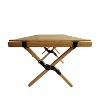 47.44'' Multi-Function Wooden Foldable Portable Patio Dining Table Indoor and outdoor universal - 3 of 4