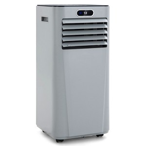 Tangkula 3-in-1 Portable Air Conditioner 8000 BTU ASHRAE AC Unit Air Cooler w/ 24H Timer Grey - 1 of 4