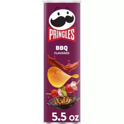 Pringles Snack Stacks BBQ Flavored Potato Crisps Chips - 5.5oz