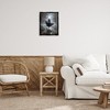 Stupell Industries Witch in Moonlit Forest Floating Frame Canvas Art - 3 of 4