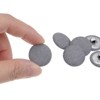 Unique Bargains Round Metal Sewing Cloth Covered Button 10 Pcs - 4 of 4
