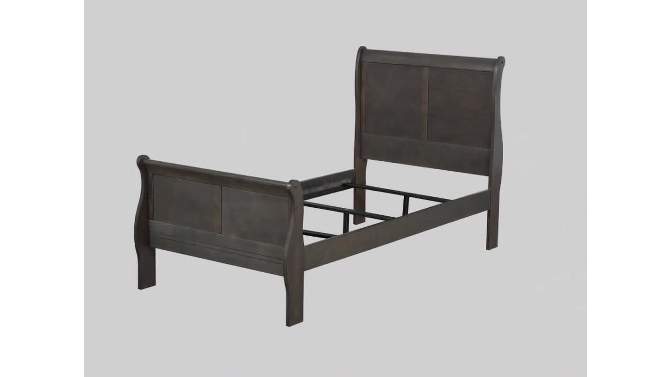 Louis Philippe Bed - Acme Furniture, 2 of 6, play video