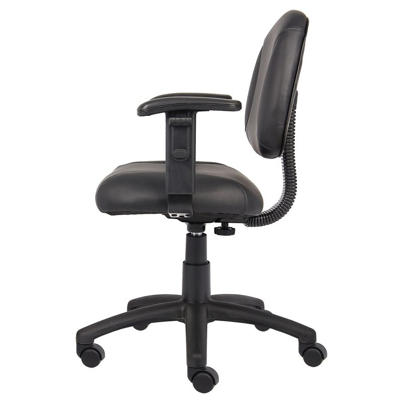 Posture Chair with Adjustable Arms Black - Boss Office Products, 4 of 10
