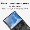 Voacle RG40XX V Retro Handheld Game Console,4.0 Inch IPS Screen Built-in 64G TF Card Games Support TV Output 5G WiFi Bluetooth 4.2(Transparent Black) - 4 of 4