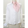 INSPIRE CHIC Women's Plain Solid Color Pure Skinny Long Neckerchief Hair Band 55.12 x 5.12 inches(L*W) - 2 of 4