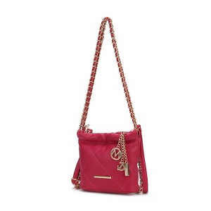 MKF Collection Loriana Quilted Shoulder Bag Stylish Vegan Leather with Spacious Design by Mia K - 1 of 4