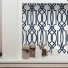 Transform Blue Trellis Peel and Stick Wallpaper - 2 of 4