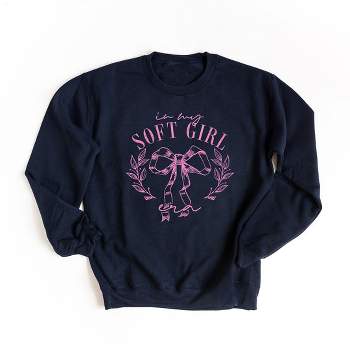 Simply Sage Market Women's Graphic Sweatshirt Coquette Soft Girl Era