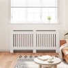 vidaXL Radiator Cover 2 pcs Engineered Wood - 3 of 4
