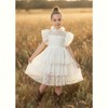 2Bunnies Girl Baby Girl Iris Floral All Lace Boho Flower Girl Dress - 4 of 4