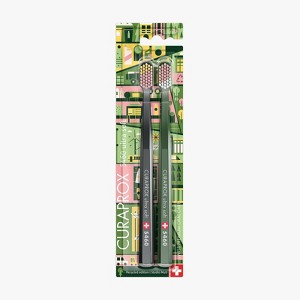 Curaprox CS 5460 Recycled Edition 2025, Ultra Soft Toothbrush for Gentle and Powerful Daily Cleaning, 2 pcs - 1 of 3