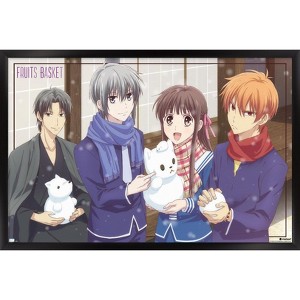Trends International Fruits Basket - Snow Framed Wall Poster Prints - 1 of 4