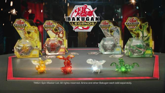 Bakugan Legends Starter 3pk, Sairus Ultra with Auxillataur and Cycloid, 2 of 8, play video