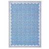homfan Scalloped Washable Rug w/ Non-Slip Back - Modern Low-Pile Carpet for Living Room, Bedroom - 4 of 4