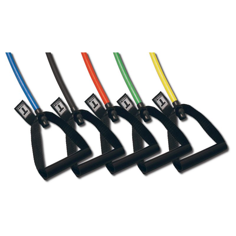 Body-Solid 5pc Resistance Bands, 1 of 8