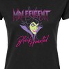Women's - Disney Villains - Black Hearted Fitted Graphic T-Shirt - 2 of 3