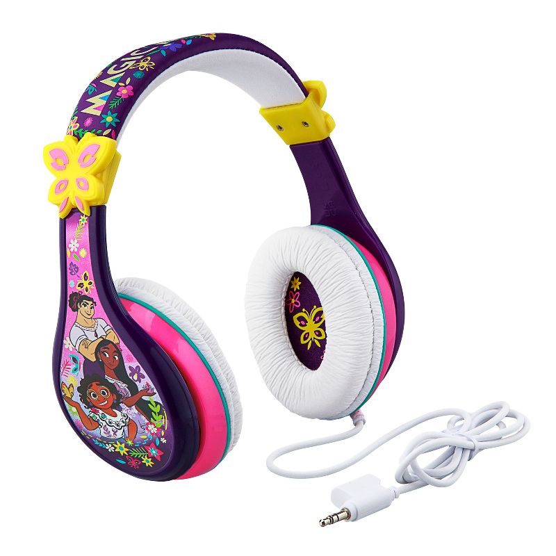 eKids Disney Encanto Wired Headphones for Kids, Over Ear Headphones for School, Home, or Travel  - Purple (EN-140.EXV1MOLB), 1 of 6