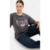 Women's Plus Size Kyra Tee - black wash | CITY CHIC - 2 of 4