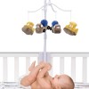 Bedtime Originals by Lambs & Ivy Construction Zone Musical Baby Crib Mobile - 2 of 4