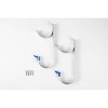 LunaLulinlk (2 pack) Silver Aluminum Accessory Hooks - 2 per Pack - 9 in x 1.5 in x 3.5 in - 3 of 4