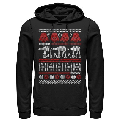 mens hooded christmas sweater