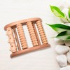 Evideco French Home Goods Natural Wooden Foot Roller Massager - 3 of 4