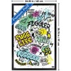 Trends International Fuggler - Mayhem Graffiti Framed Wall Poster Prints - 3 of 4