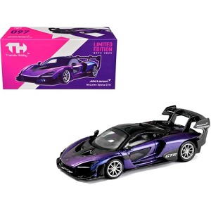McLaren Senna GTR Midnight Purple Metallic with Black Top 