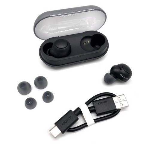 Sony Truly Wireless In Ear Headphones Black WFC500B - Office Depot